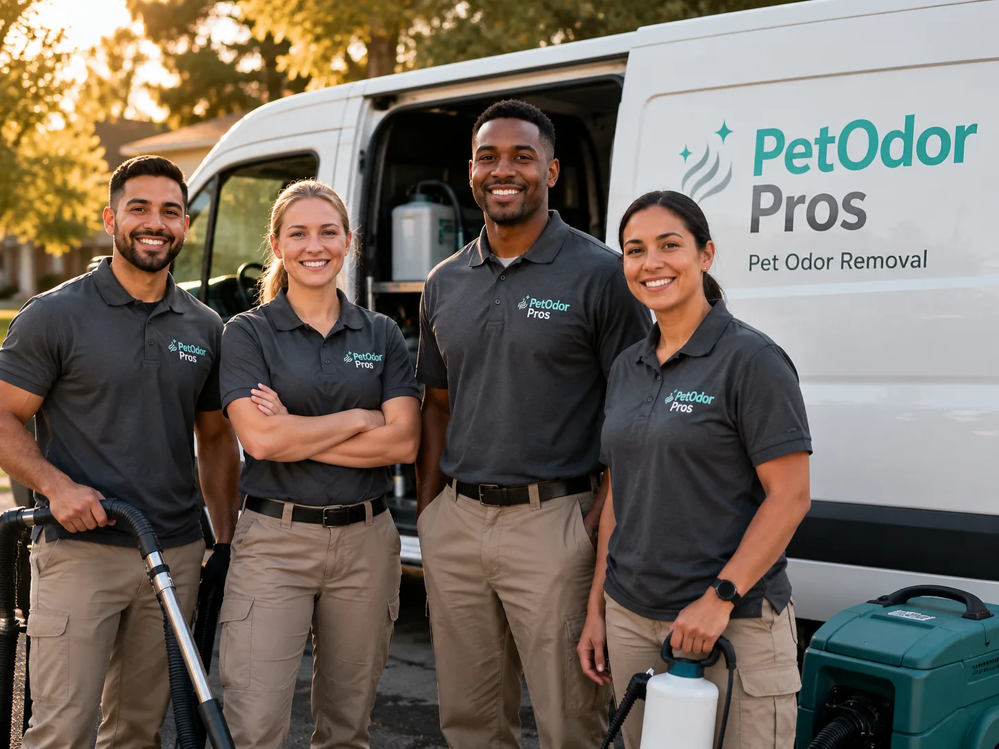 Pet Odor Removal team serving Ashville, OH